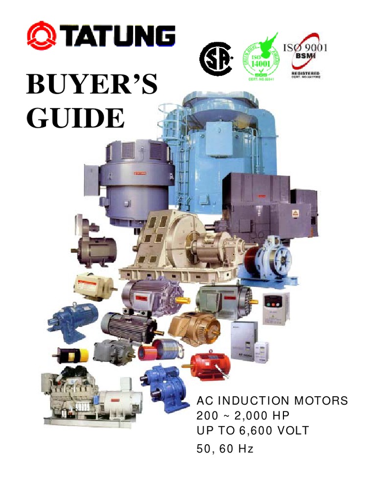 Motors Buyer Guide PDF Electric Motor Insulator (Electricity)