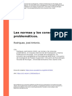Rodriguez, José Antonio (2020) - Las Normas y Los Consumos Problemáticos