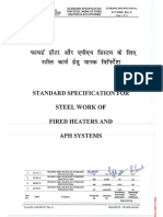 6-17-0002 STD Spec For Steel Work of Fired Heater & APH System