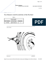 Flywheel Inspect SMCS 1156 040