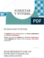 Budgetary System