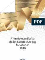 Anuario Estadístico de Los Estados Unidos Mexicanos 2010. Archivo 1