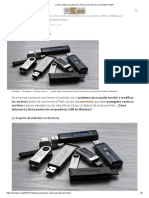 ¿Cómo Quitar La Protección Contra La Escritura en Un Pendrive USB