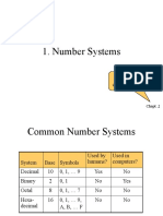 Week 6 - Number Systems-Conversion Part 1