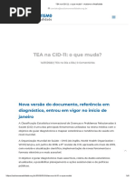 CID-11 Unifica Transtorno Do Espectro Do Autismo No Código 6A02 ...