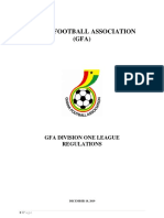 Gfa Division One League Regulations 2019 1