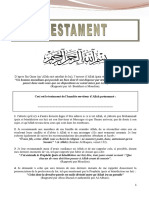 Testament Version PDF