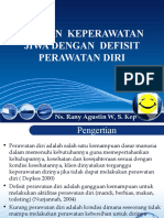 ASKEP DEFISIT PERAWATAN DIRI