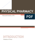Introduction To Physical Pharmacy