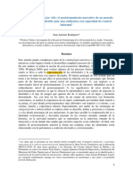 De Regreso A Una Mejor Vida: El Posicionamiento Narrativo de Un Penado Por Intento de Homicidio Ante Una Audiencia Con Capacidad de Control Informal