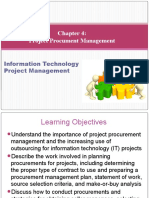 IT Project Procurement Management