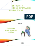 Entrevista e Informe Social