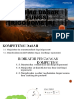 Teorema Dasar Limit Fungsi Trigonometri