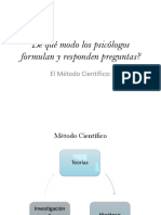 Cómo los psicólogos formulan y responden preguntas