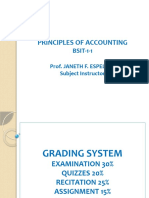 Principles of Accounting: BSIT-1-1