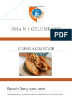 Prakarya Cireng Ayam Suir