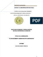 PDF El Procedimiento Administrativo Monografia Compress