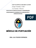 Modulo de Puntuación - Lila Toledo