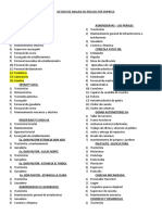 Listado de Analisis de Riesgos Por Empresas