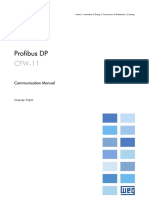 WEG cfw11 Profibus DP Manual 10000736714 Manual English