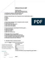 PDF Soal Sistem Pencernaan Kelas 8 SMP Compress