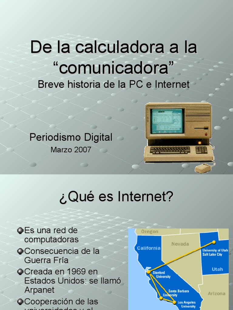 Historia de Internet y La Web | PDF | Red mundial | Internet y web