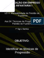 OEInf I - UD V - As 04 - Maneabilidade Pel Fuz - Tecnicas de Progressão