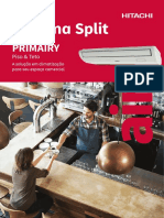 Sistema Split PrimAiry Piso & Teto - Solução em climatização compacta