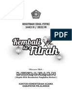 Buku Khutbah Idul Fitri