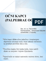 Očni Kapci (Palpebrae Oculi) Konacni