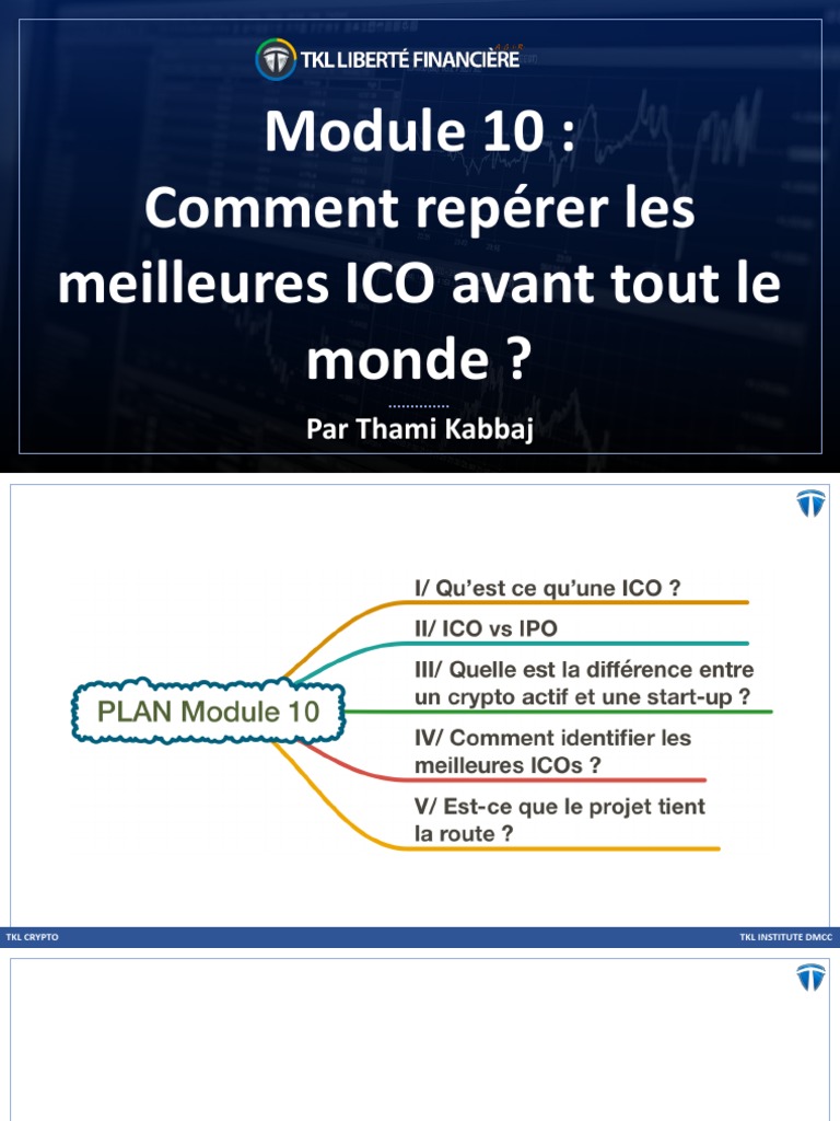 4461.1032 TKL Crypto Module 10 | PDF | Crytomonnaies | Capital risque
