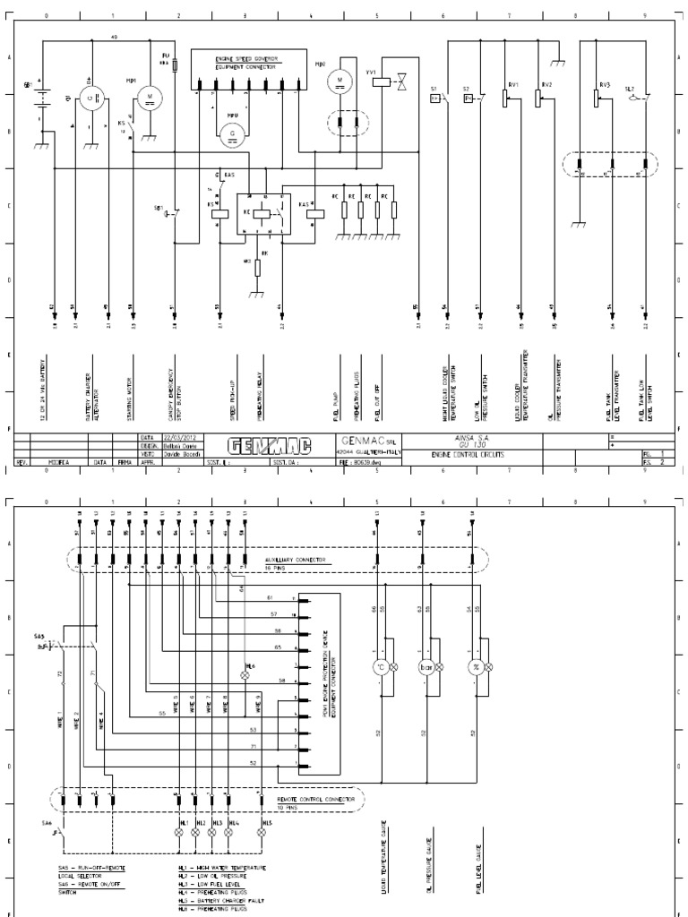 B0638 GU130 Engine Control Circuit PDF
