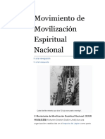Movimiento de Movilización Espiritual Nacional