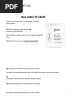Installation Manual VPN For MAC OS