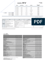 Listino XV 01-01-2022