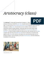 Aristocracy (Class)