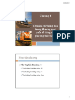 Chapt 4 CÁC PHƯƠNG THỨC KHÁC TRONG VẬN TẢI HÀNG HÓA QUỐC TẾ