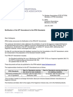 Ifra Notification Letter 50th Amendment June 30 2021