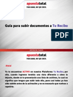 Guía para Subir Documentos A Tu Recibo