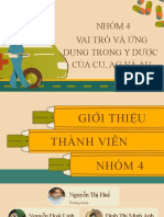 Vai Trò Và NG D NG Trong Y Dư C C A Cu, Ag Và Au Nhóm 4