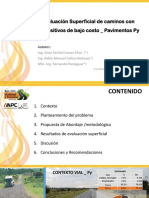 Presentación FERNANDO PANIAGUA - Paraguay