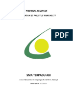 Proposal Kegiatan 17 Agustus 2022, Osis Sma