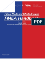 VDA Band FMEA VDA - AIAG - Handbuch - Englisch