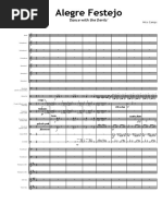 Alegre Festejo (Score Change)