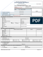 PSU-F-URO-39 (Student Information Sheet)