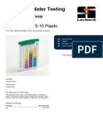 pH Strips pH 4.5-10 Plastic en