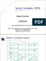 (T) EE2028 Topic 6 Interfacing Concepts, GPIO
