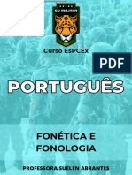 PORTUGUÊS - Fonética e Fonologia-1