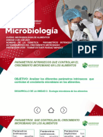 Unidad 3. Parametros Intrinsecos Determinates Del Creciimiento Microbiano en Los Alimentos Yumar Ruidiaz
