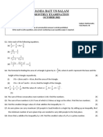 4024 - 2nd Monthly 2022 - Paper - Maths L1 D1 Chap 5